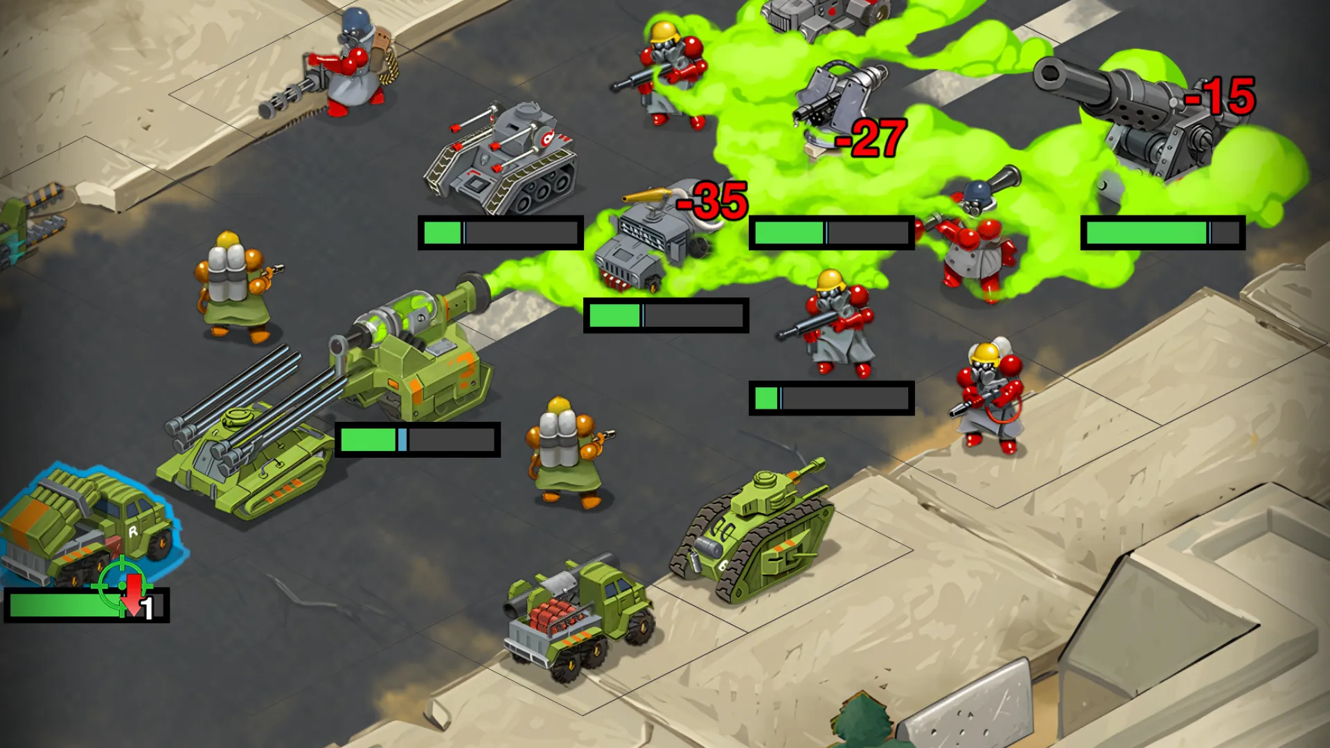 Gameplay screenshot — base building