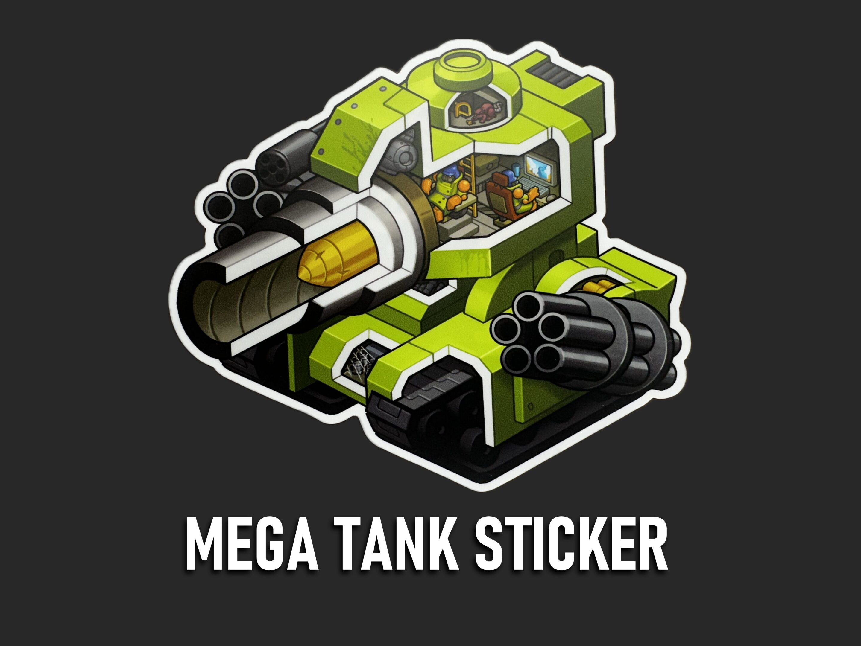 StickerMegaTank 1